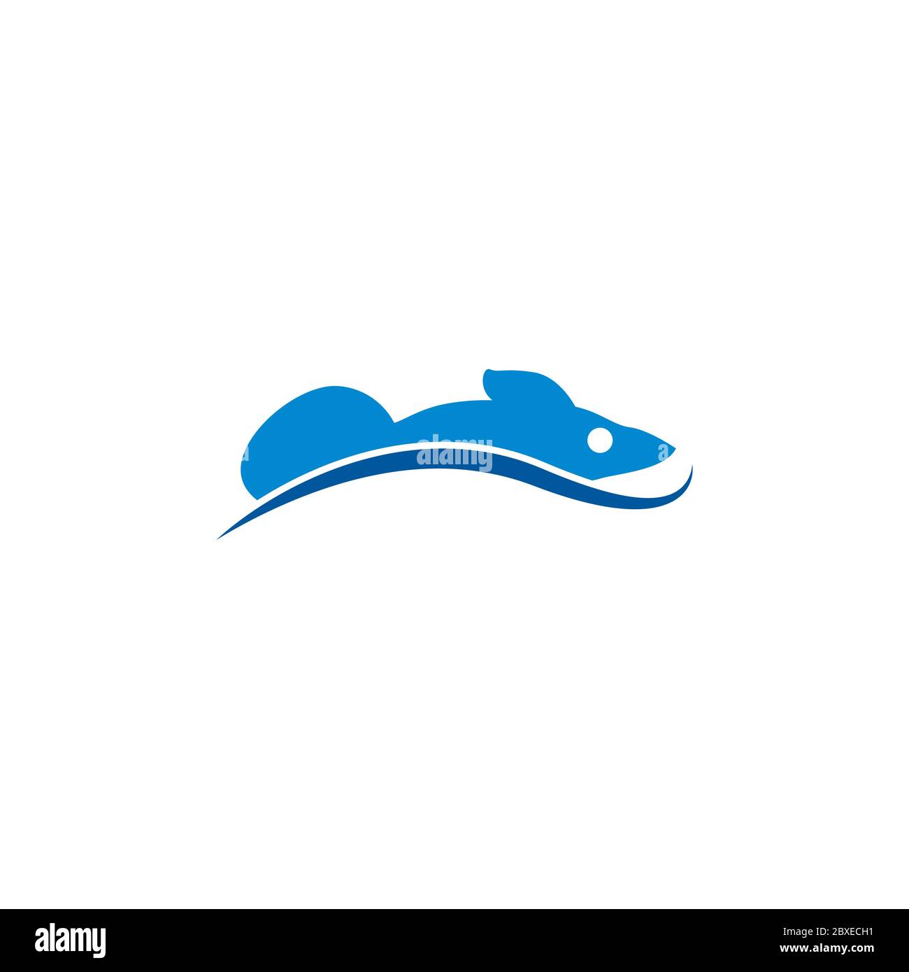 illustrazione del modello di disegno vettoriale fish Illustrazione Vettoriale