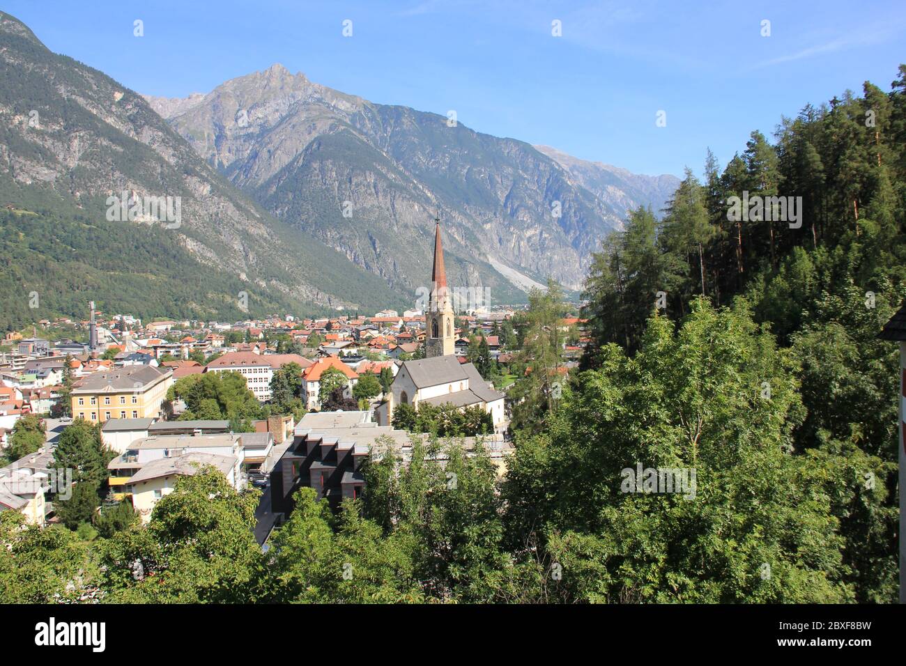 Castello di Landeck in Germania Foto Stock