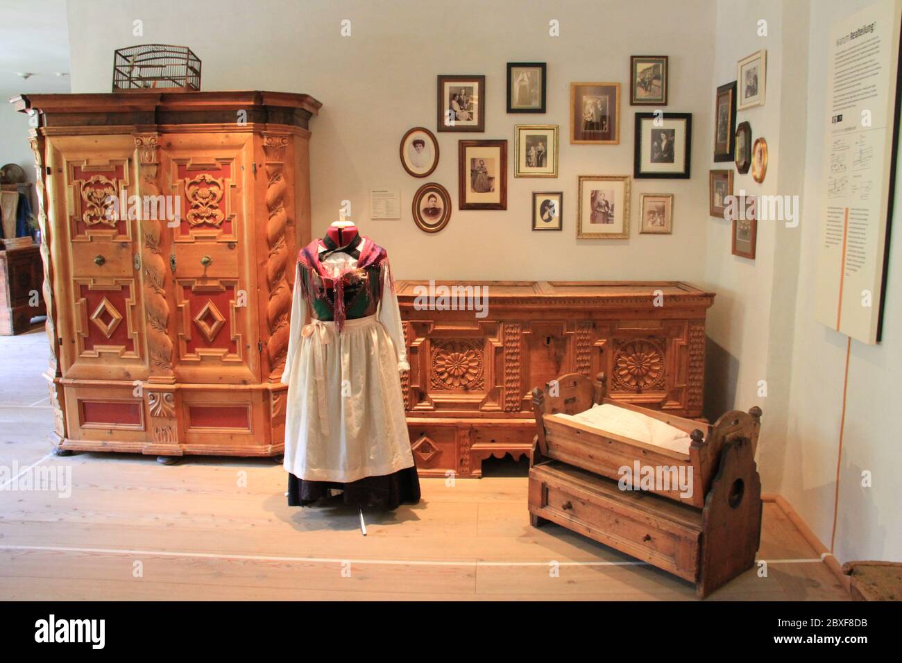 Castello di Landeck in Germania Foto Stock