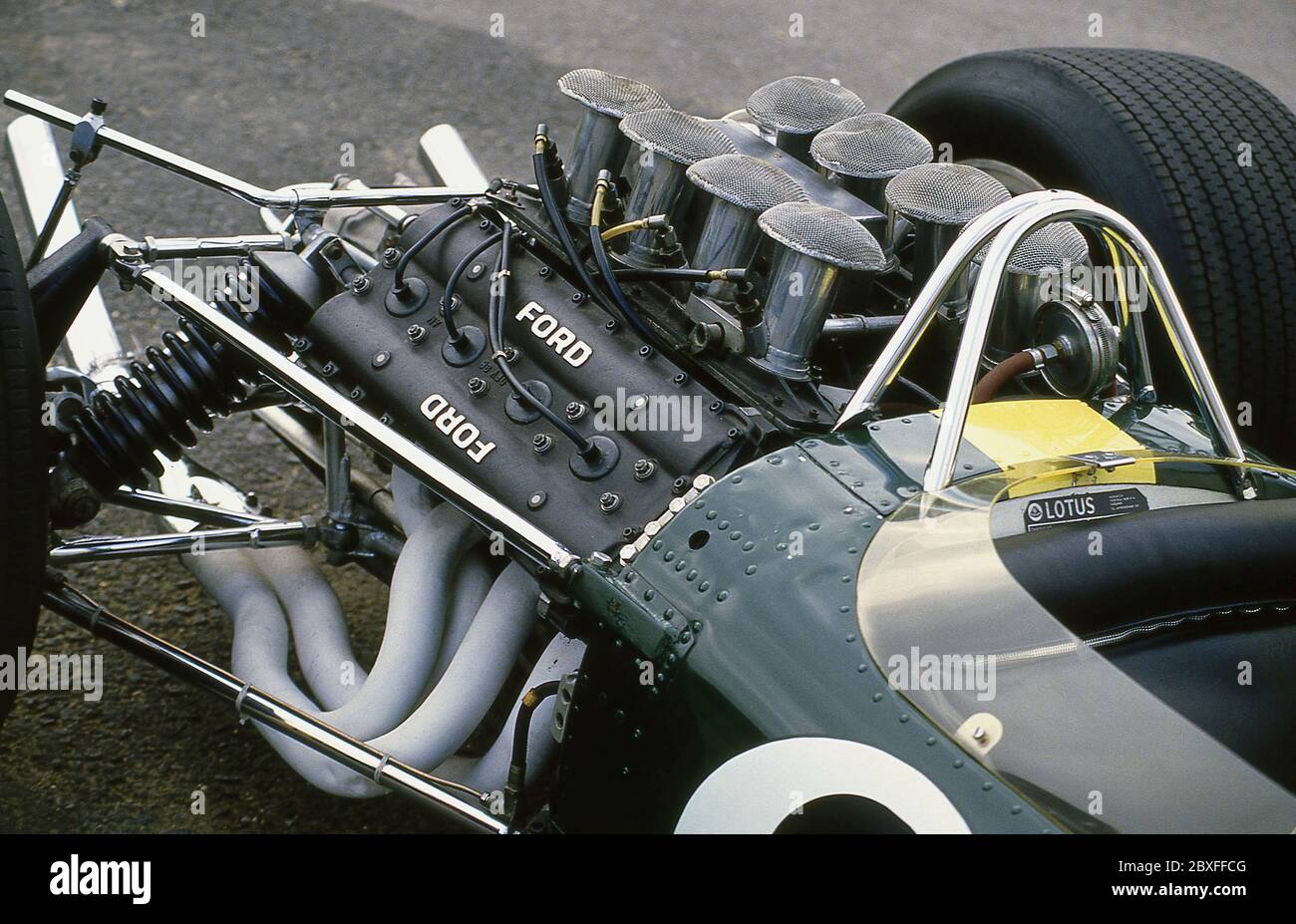 1967 Lotus 49R3 Formula 1 Gran Premio. Guidato da Graham Hill Foto Stock