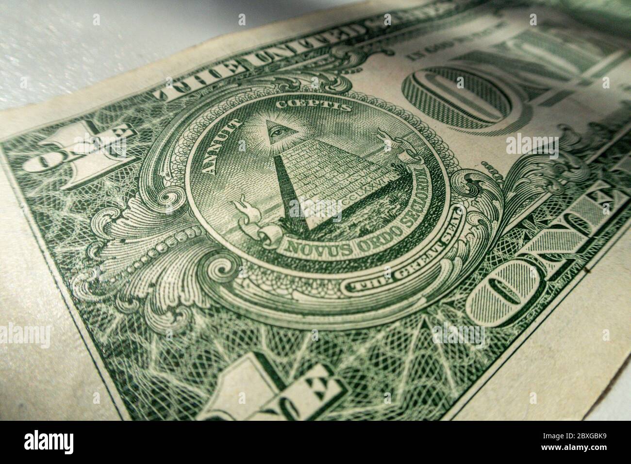 Primo piano della valuta degli Stati Uniti, USA Foto Stock