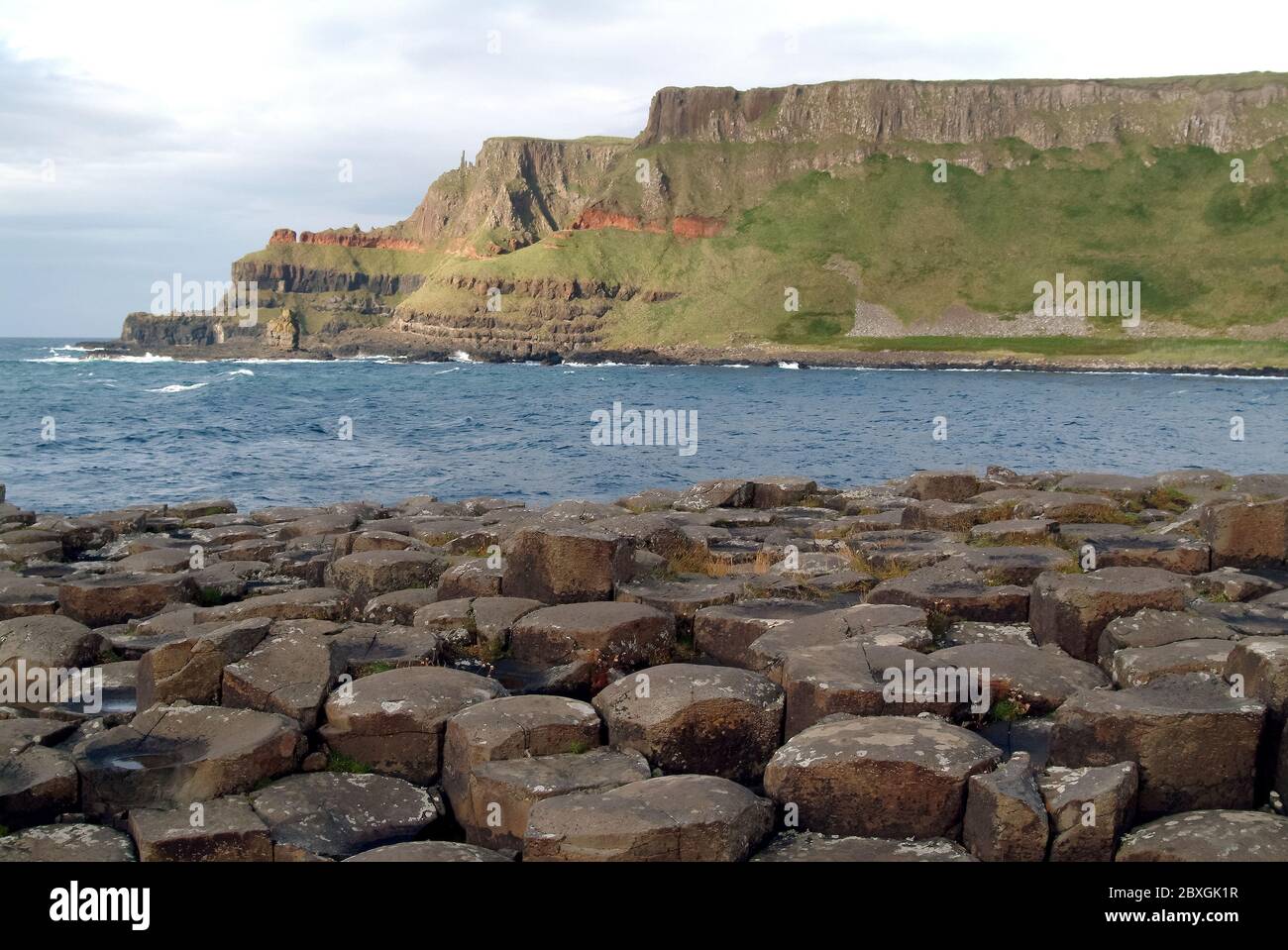 Giant's Causeway, Irlanda del Nord, Nordirland, Europa, Észak-Írország, patrimonio dell'umanità dell'UNESCO Foto Stock