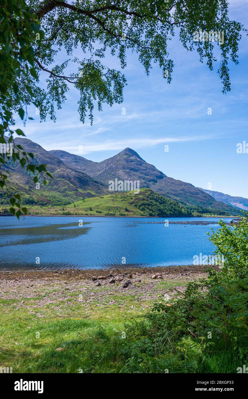 Loch Leven, Lochaber, Scotland, Regno Unito Foto Stock