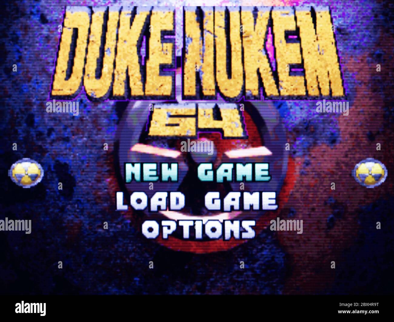 Duke Nukem 64 - Nintendo 64 Videogioco - solo per uso editoriale Foto Stock