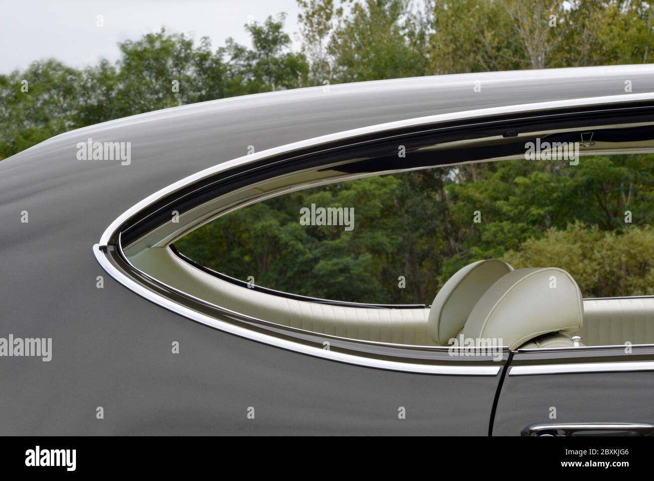 Jade Gold 1968 Oldsmobile 4-4-2 Coupe per le vacanze Foto Stock