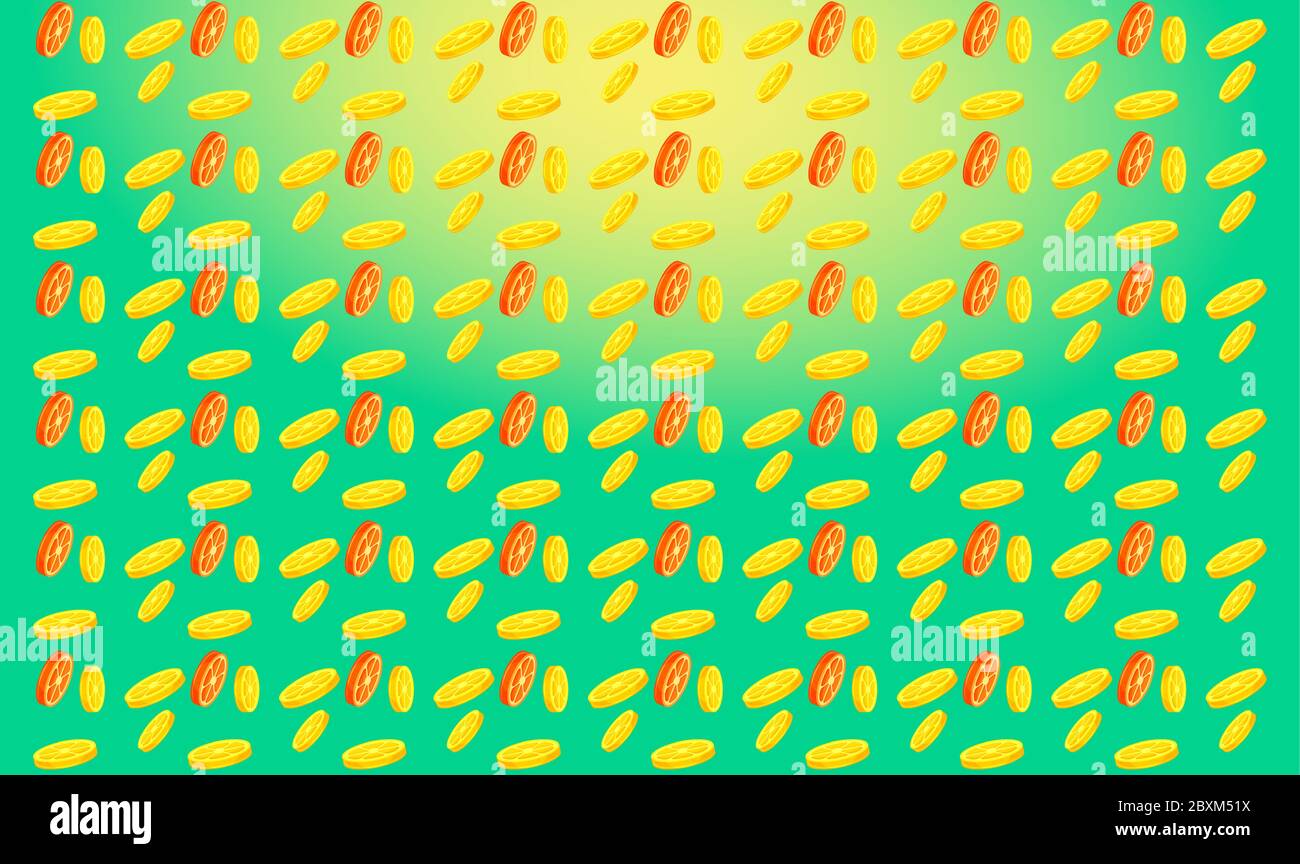 design tessile digitale di arte colorata Illustrazione Vettoriale