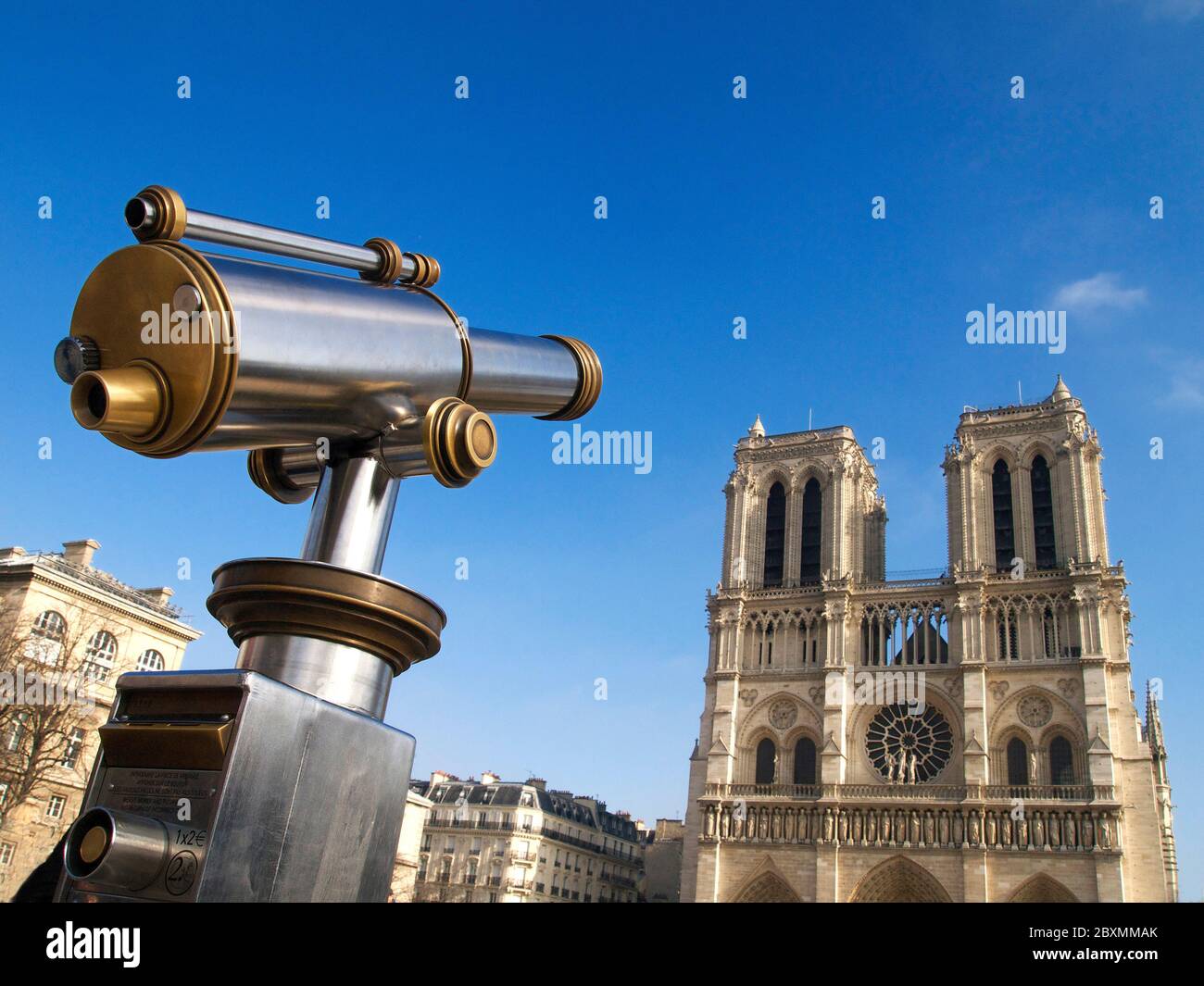 La cattedrale di Notre Dame, Paris, Francia, Europa Foto Stock