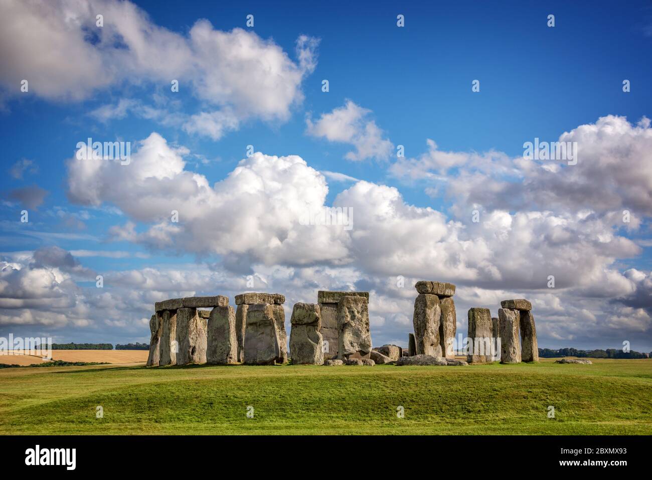 Stonehenge, Regno Unito Foto Stock