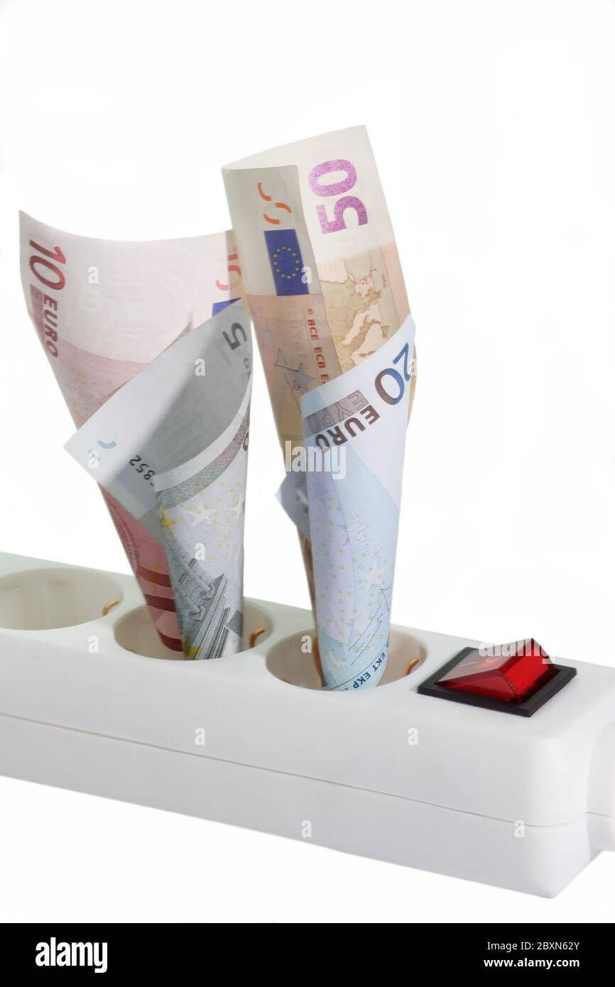 Costi energetici Foto Stock