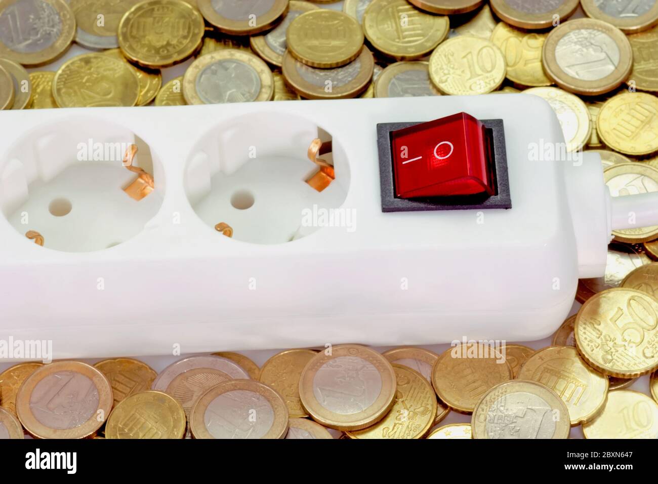 Costi energetici ridotti Foto Stock