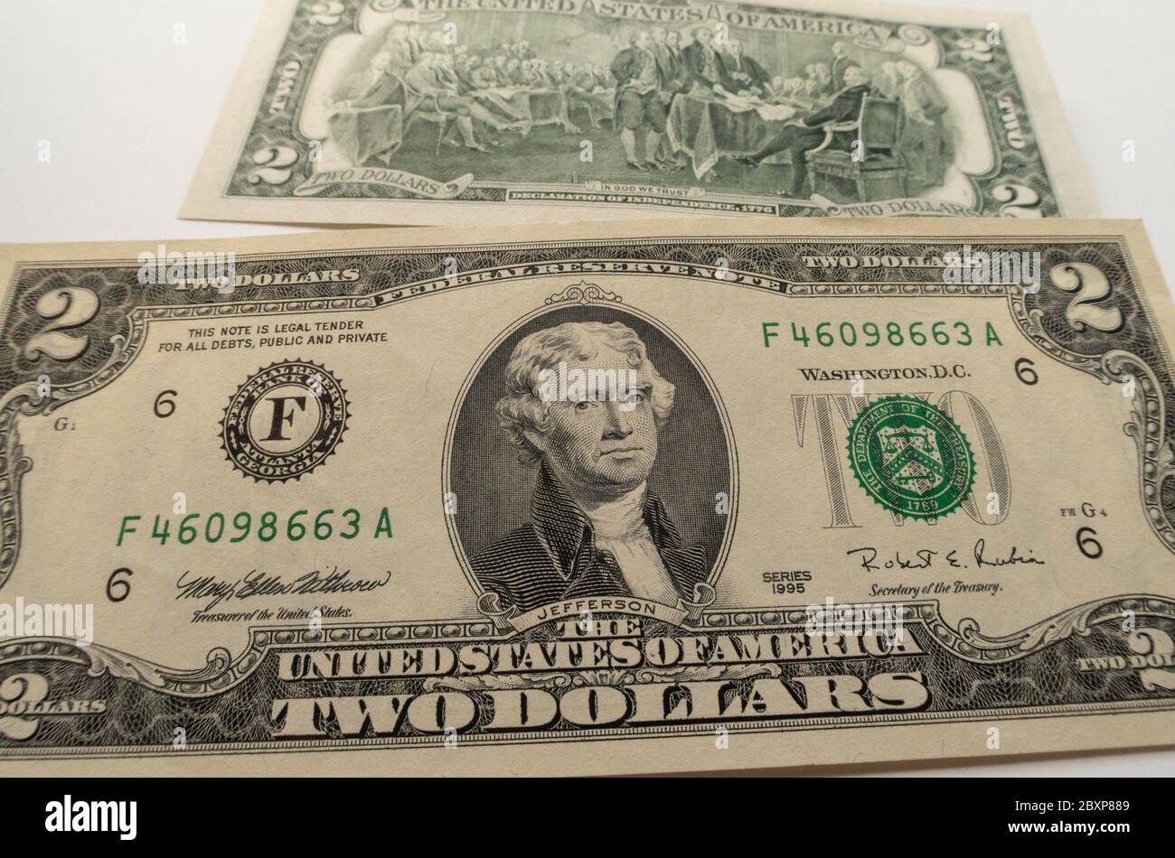 Primo piano della valuta degli Stati Uniti, USA Foto Stock