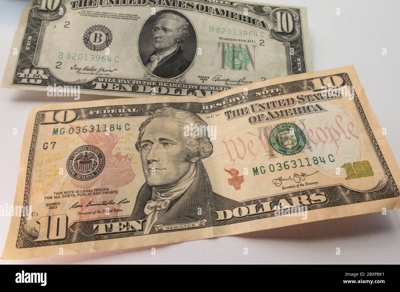 Primo piano della valuta degli Stati Uniti, USA Foto Stock