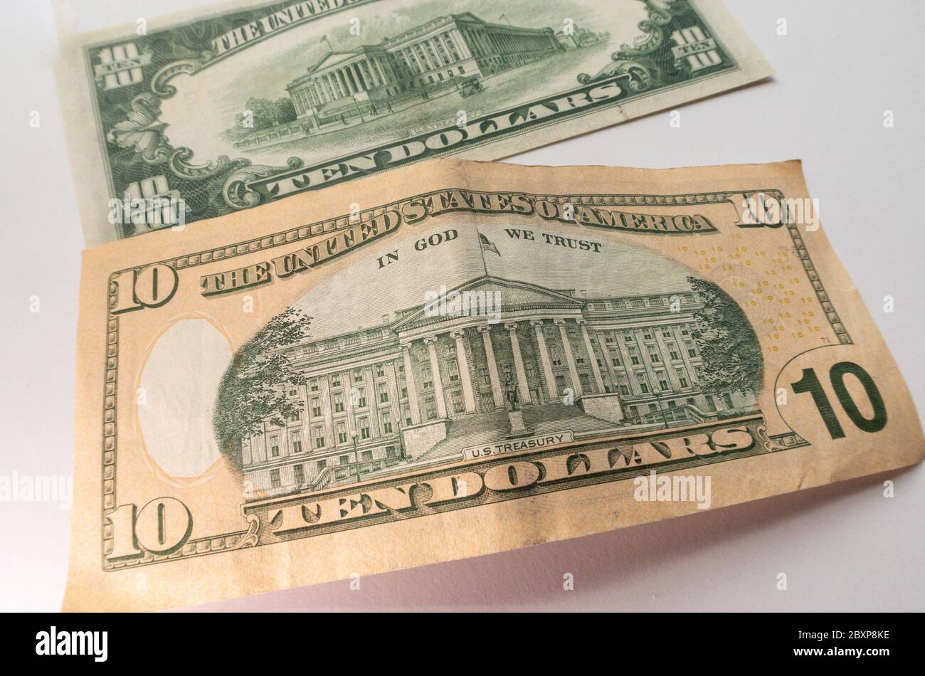 Primo piano della valuta degli Stati Uniti, USA Foto Stock