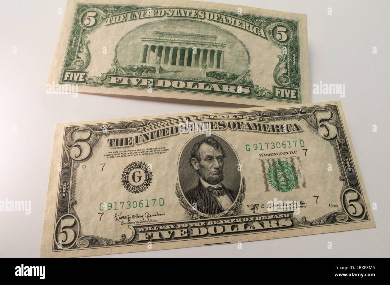 Primo piano della valuta degli Stati Uniti, USA Foto Stock