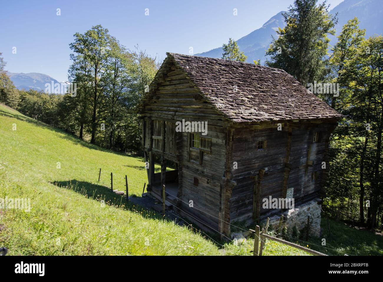 Museo all'aperto di Ballenberg Svizzera Foto Stock