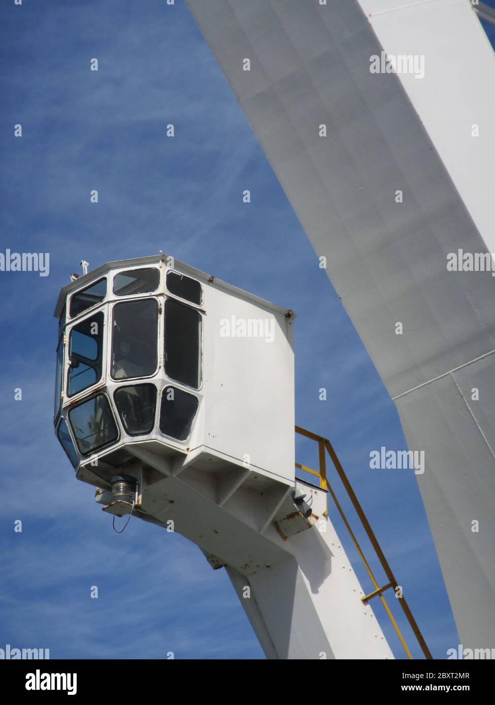 Gru galleggiante Inkunzi Foto Stock