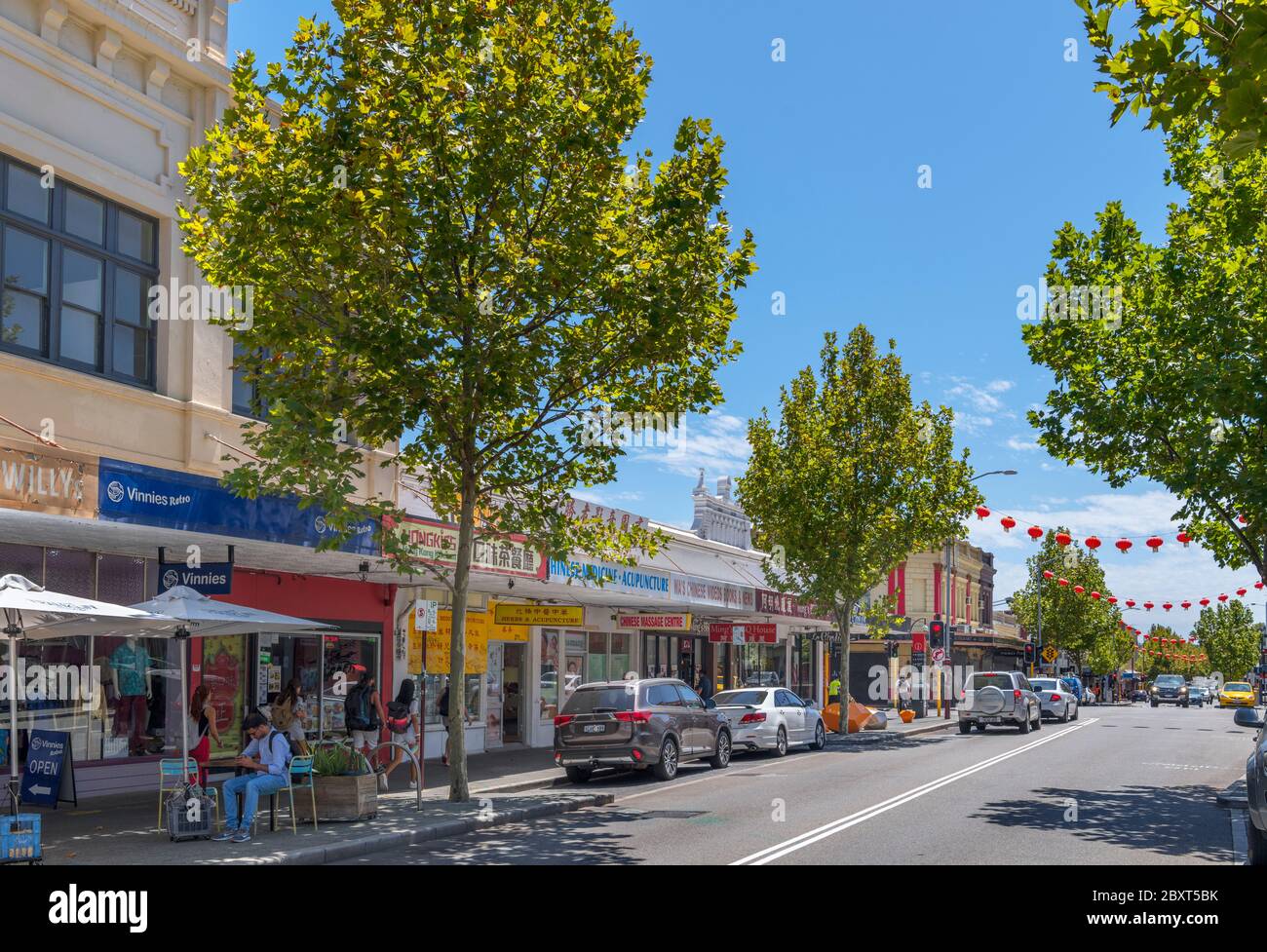 William Street nel quartiere Northbridge, Perth, Australia Occidentale, Australia Foto Stock