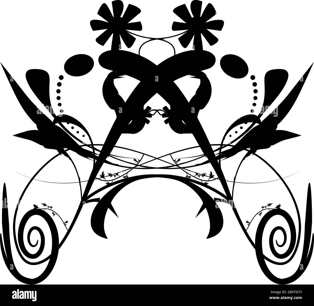 Elemento decorativo Foto Stock