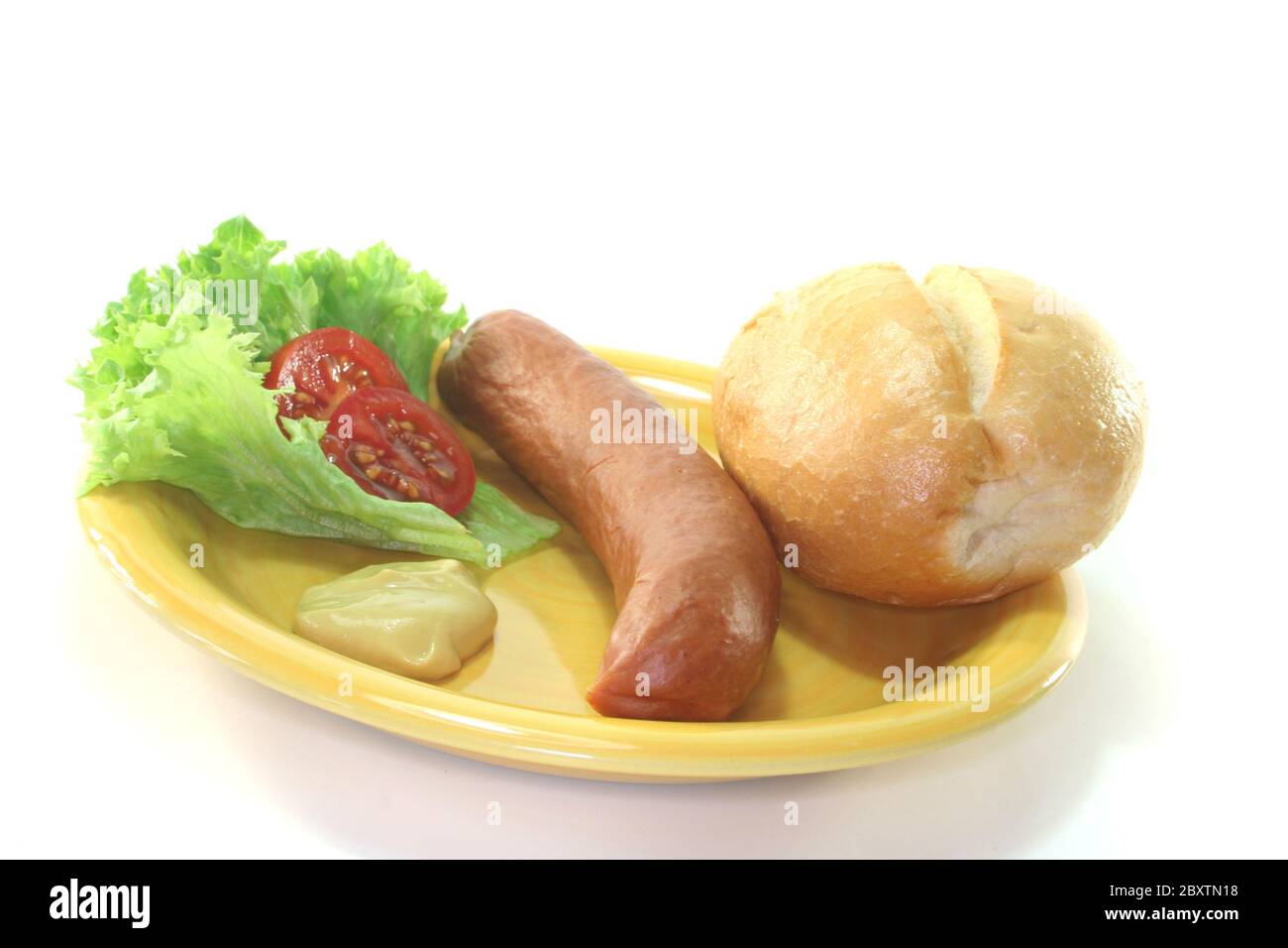 Frankfurter salsicce Foto Stock