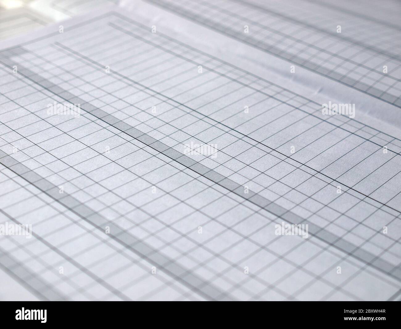 Modulo vuoto Foto Stock