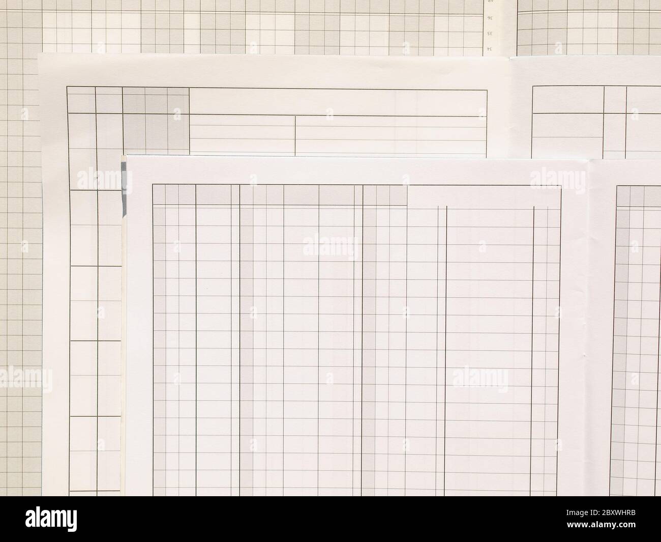 Modulo vuoto Foto Stock