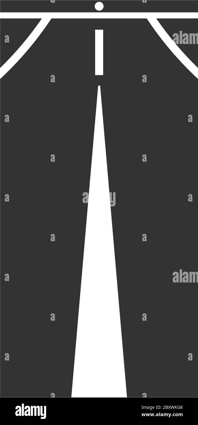 Jeans. Icona nera piatta su sfondo bianco Illustrazione Vettoriale