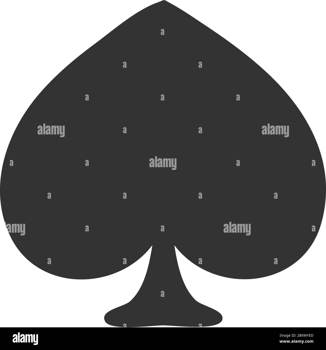 A vanga. Icona nera piatta su sfondo bianco Illustrazione Vettoriale