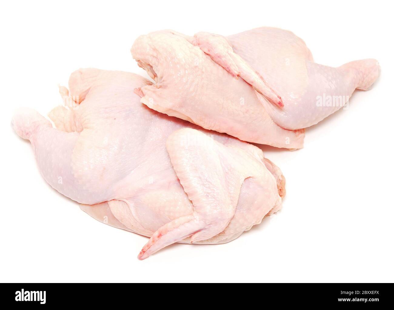 pollo grezzo Foto Stock