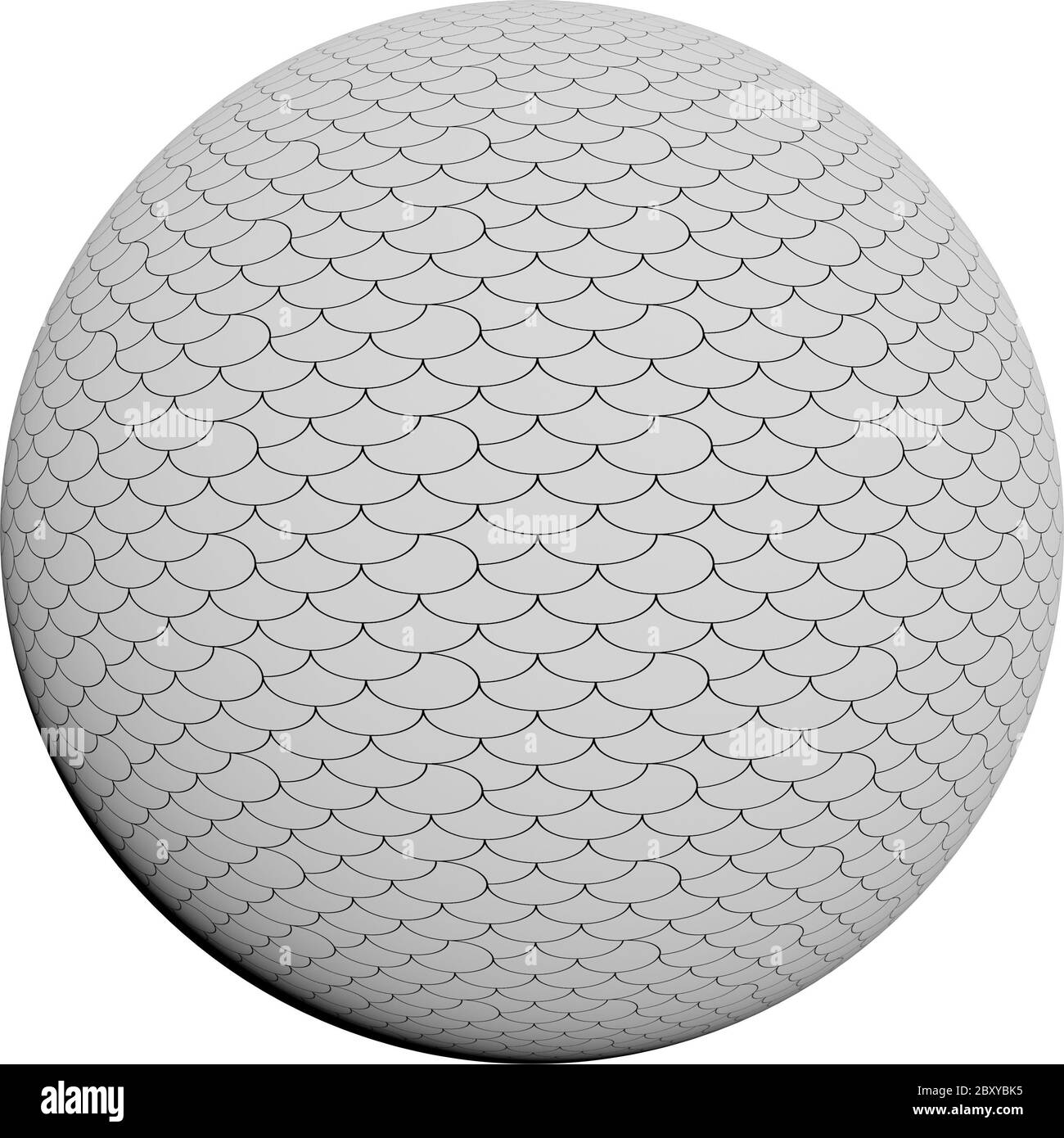 Round immagini a mezza tinta - round bianco nero pattern design Foto Stock