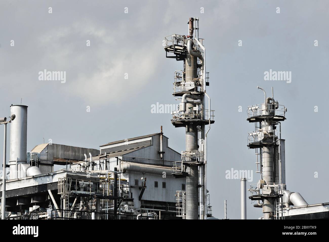 Industria del gas Foto Stock