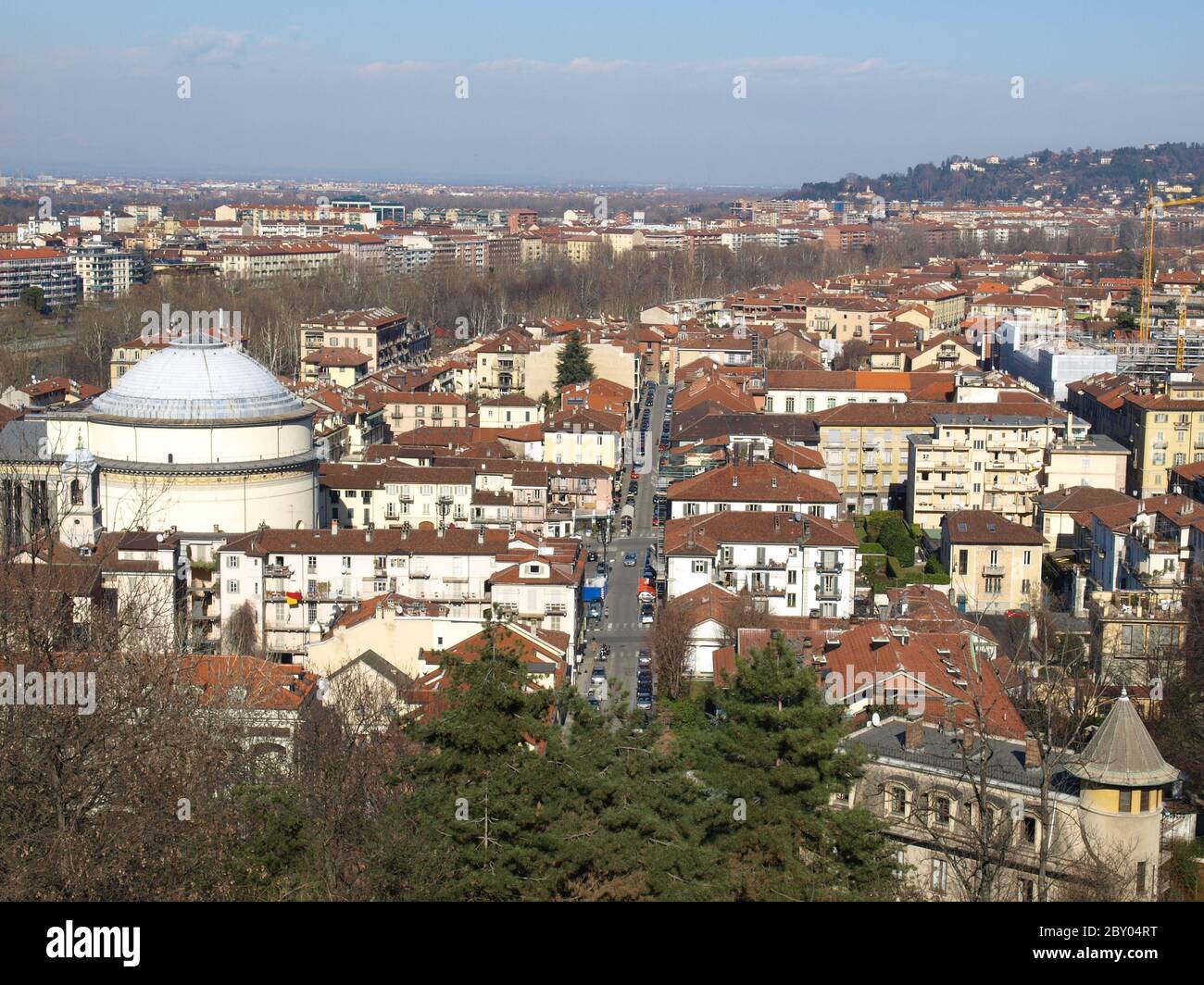 Vista di Torino Foto Stock