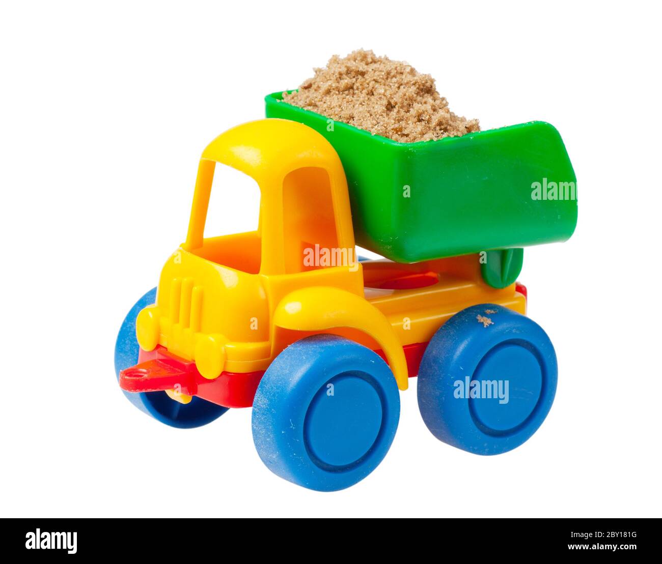 Giocattolo colorato carrello Foto Stock