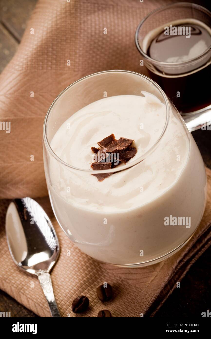 Tiramisu decomposto Foto Stock