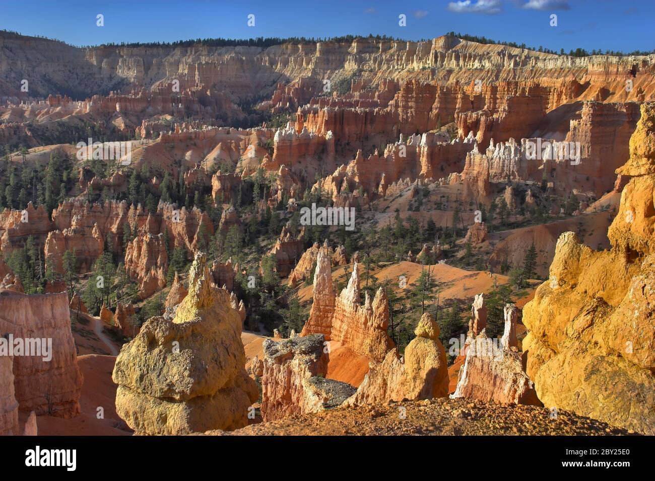 Anfiteatro naturale Foto Stock