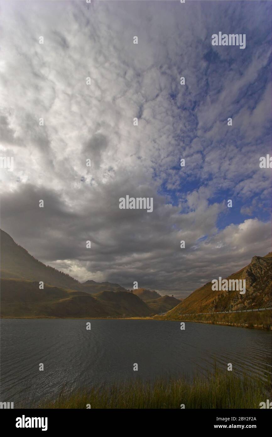 Nuvole scintillanti Foto Stock