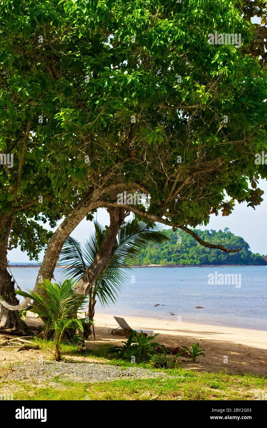 Tropical Resort Foto Stock