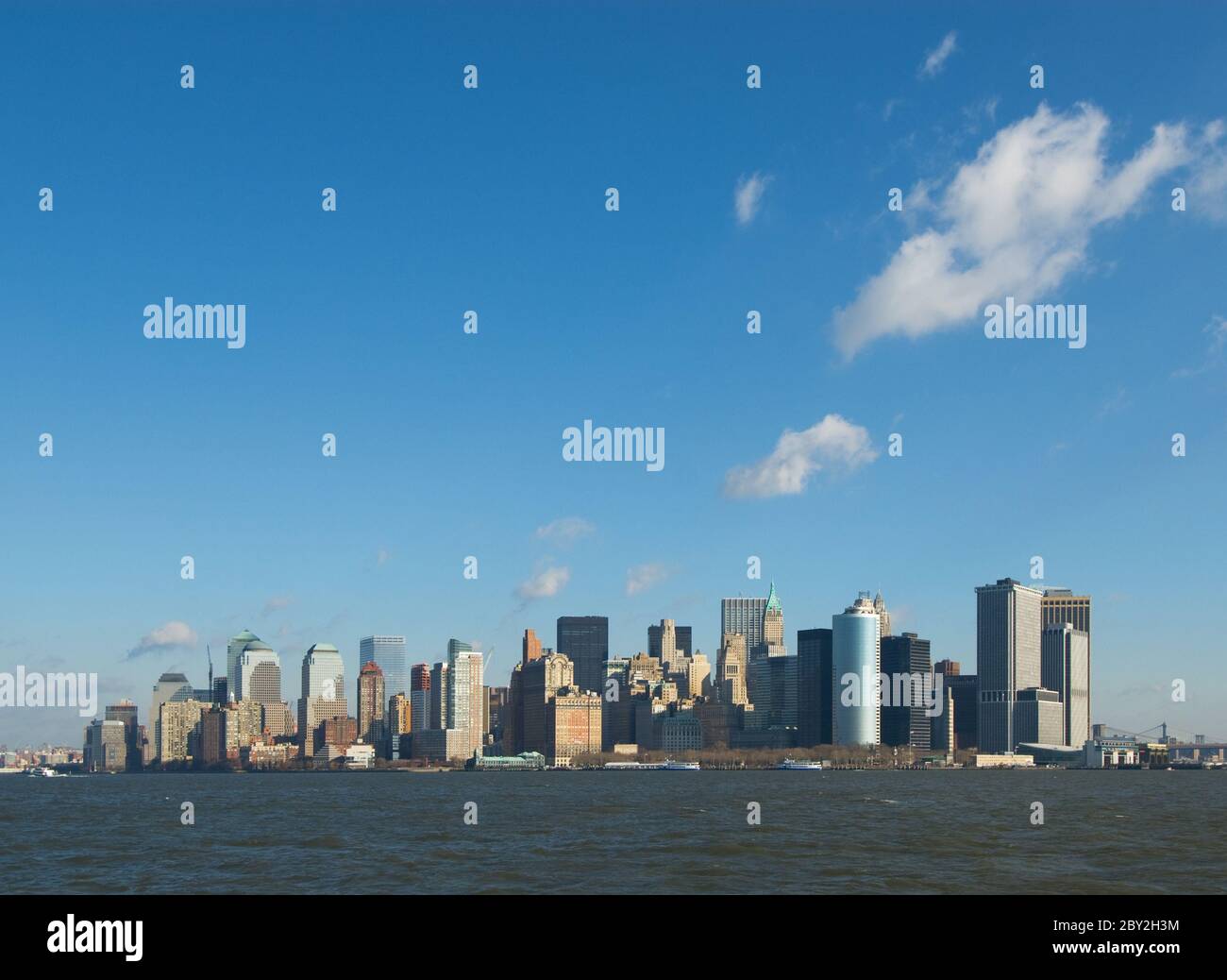 Panorama di Manhattan, new york Foto Stock