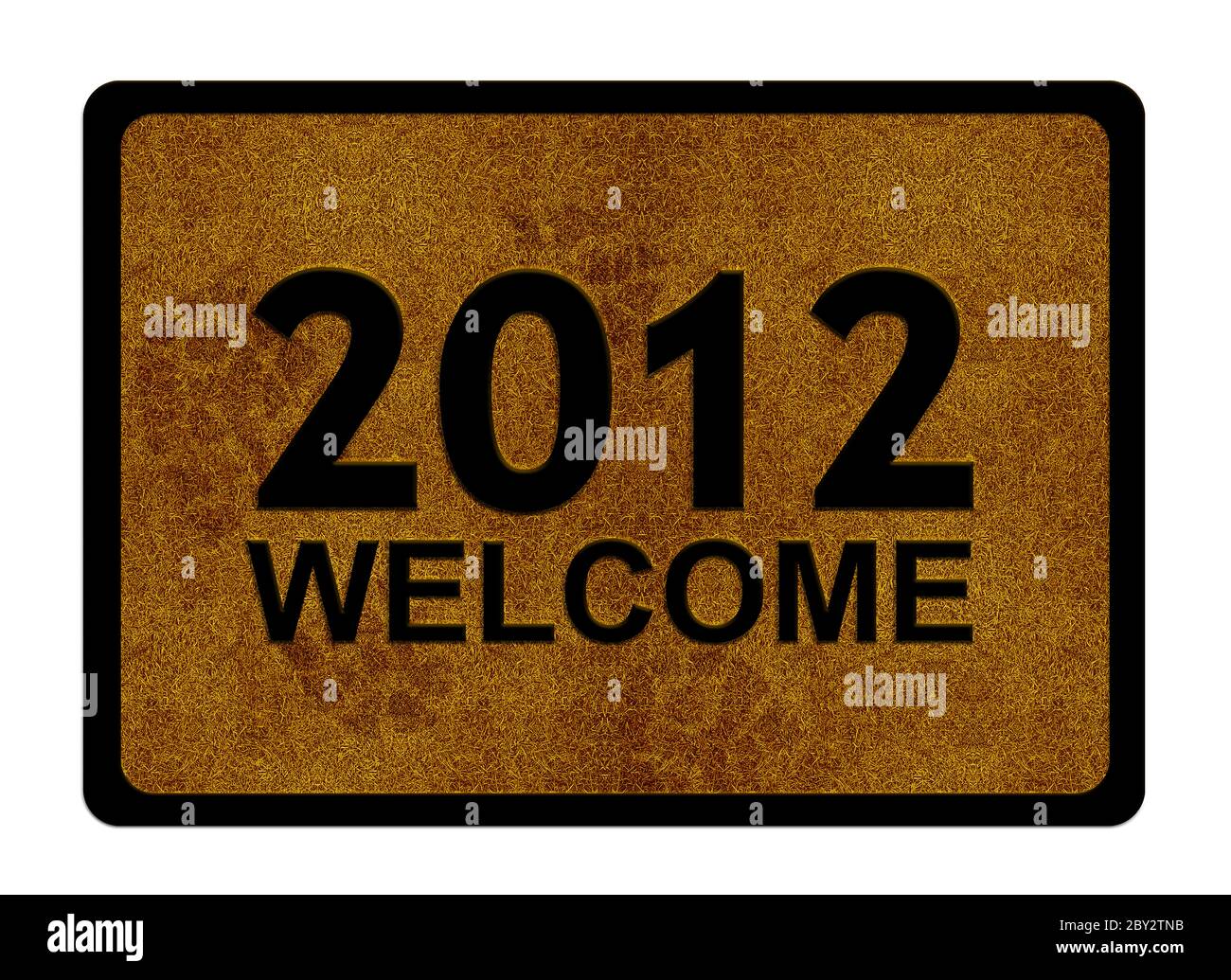 Felice anno nuovo 2012 Foto Stock
