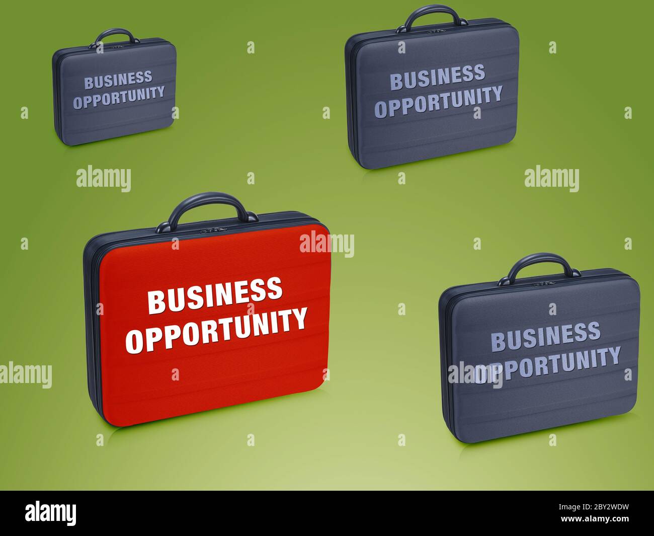 Business case Foto Stock