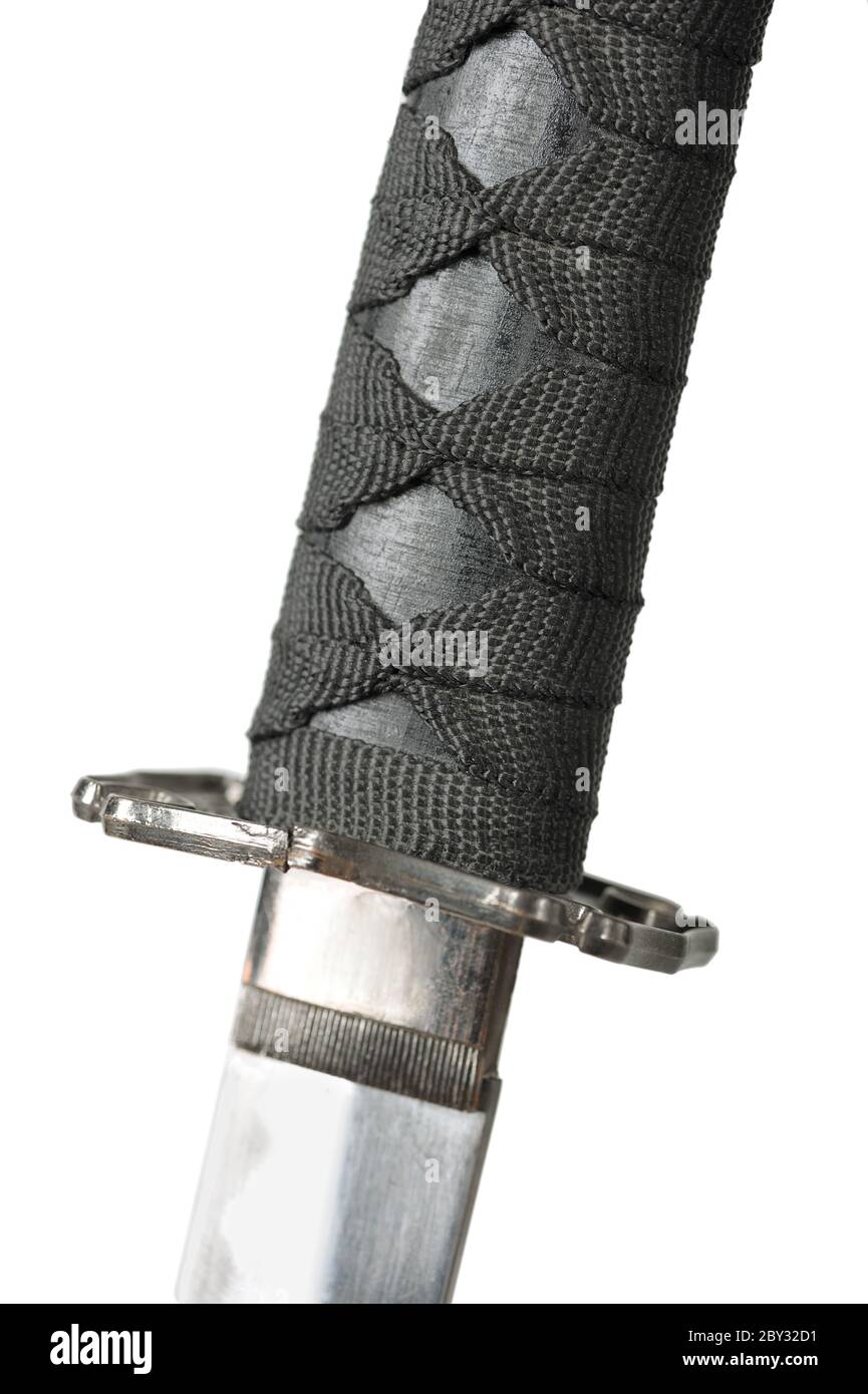 Spada del samurai Foto Stock