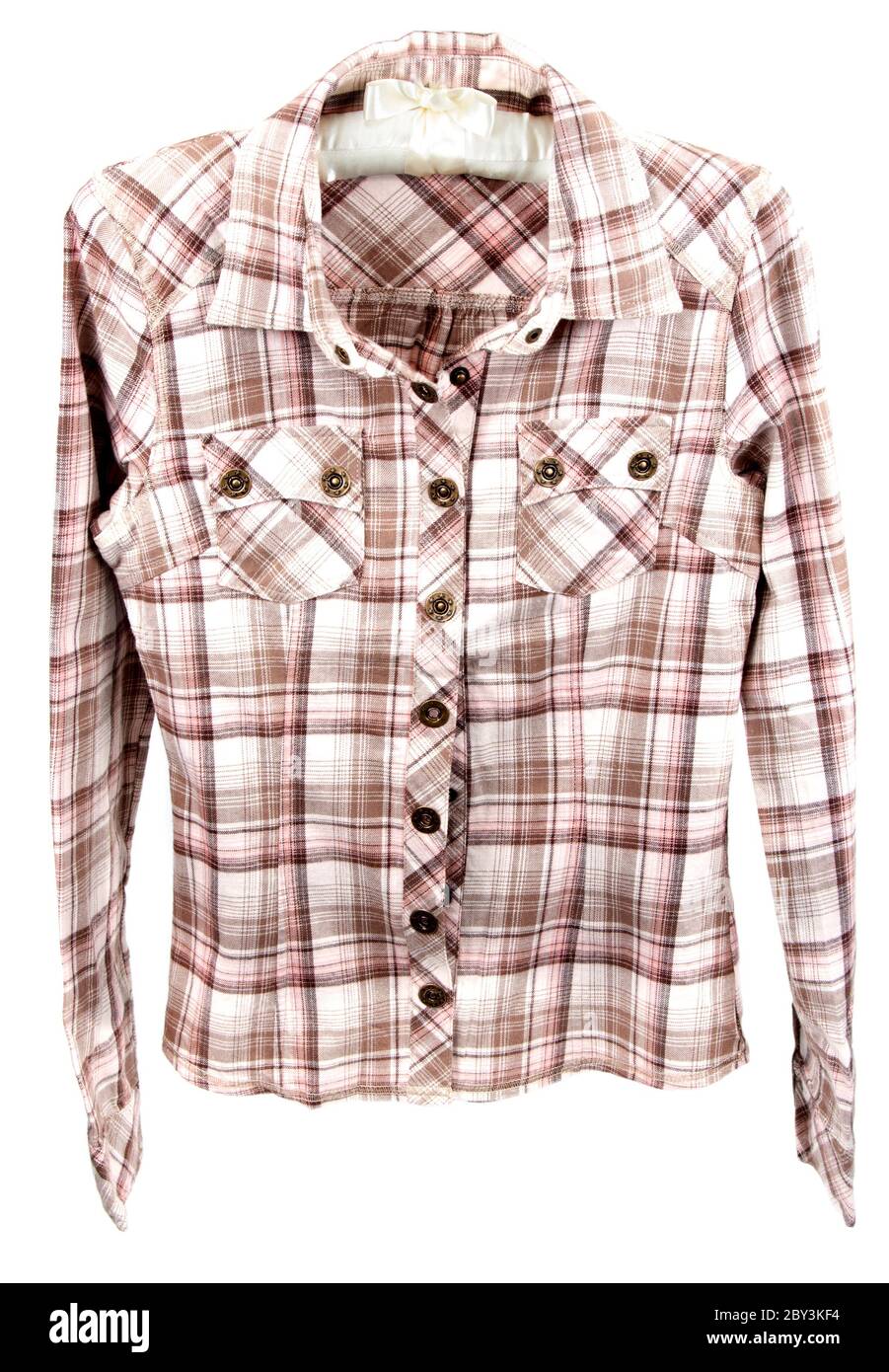 Camicia di plaid maschio Foto Stock