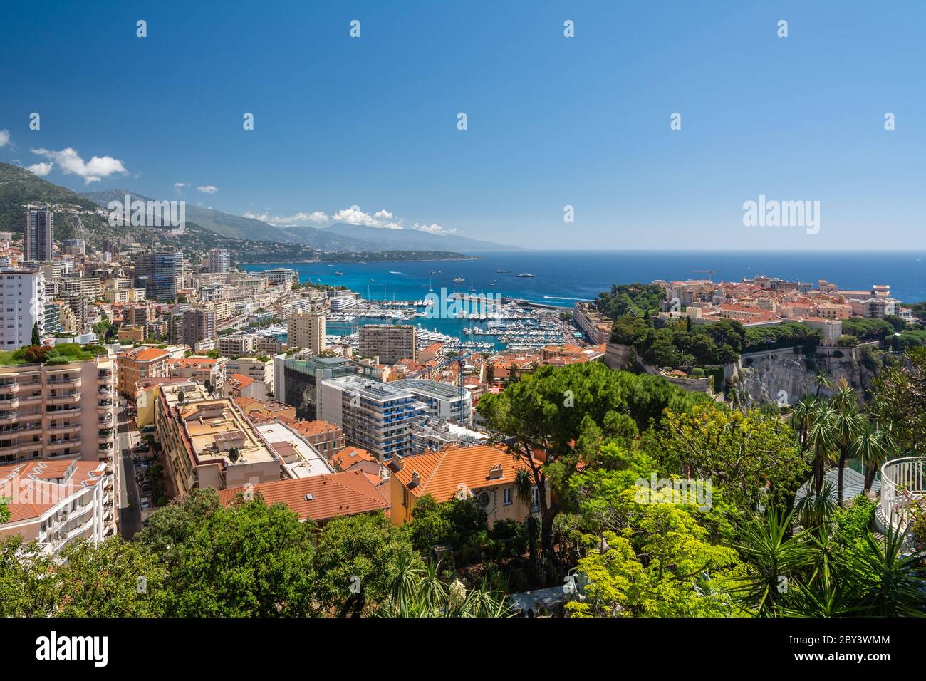 Panorama di Monaco Foto Stock