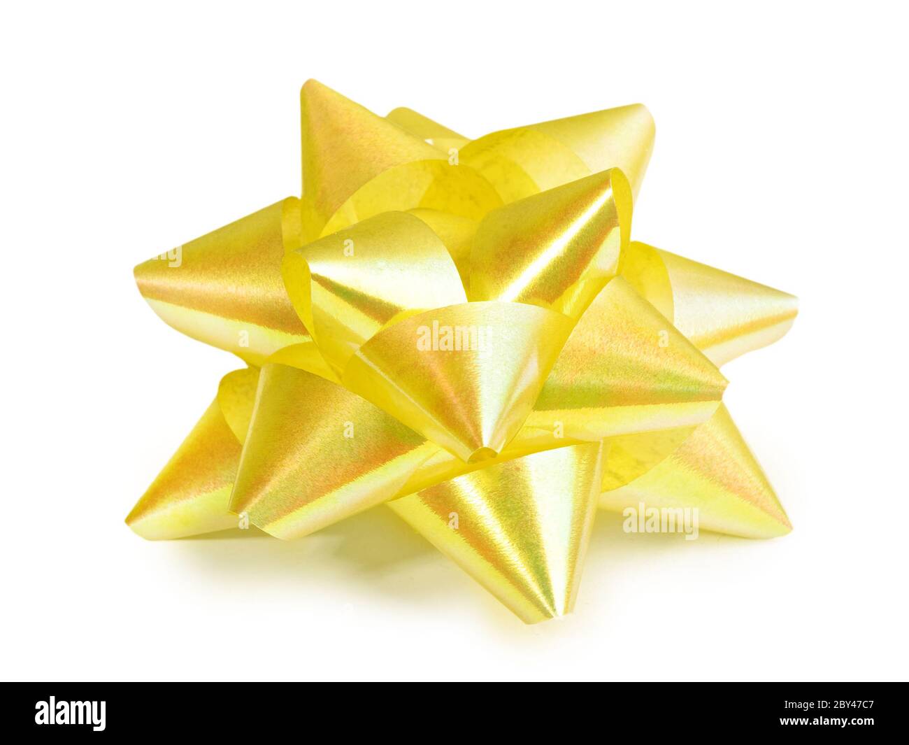 Nastro giallo Foto Stock