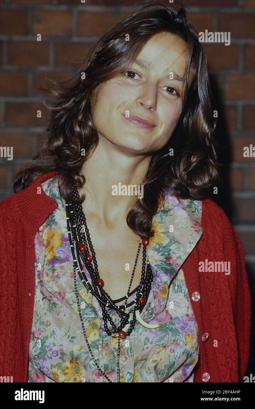 Tracy Louise Somerset, Marchesa di Worcester, nata Ward, ex attrice Tracy Ward. 1989 Foto Stock