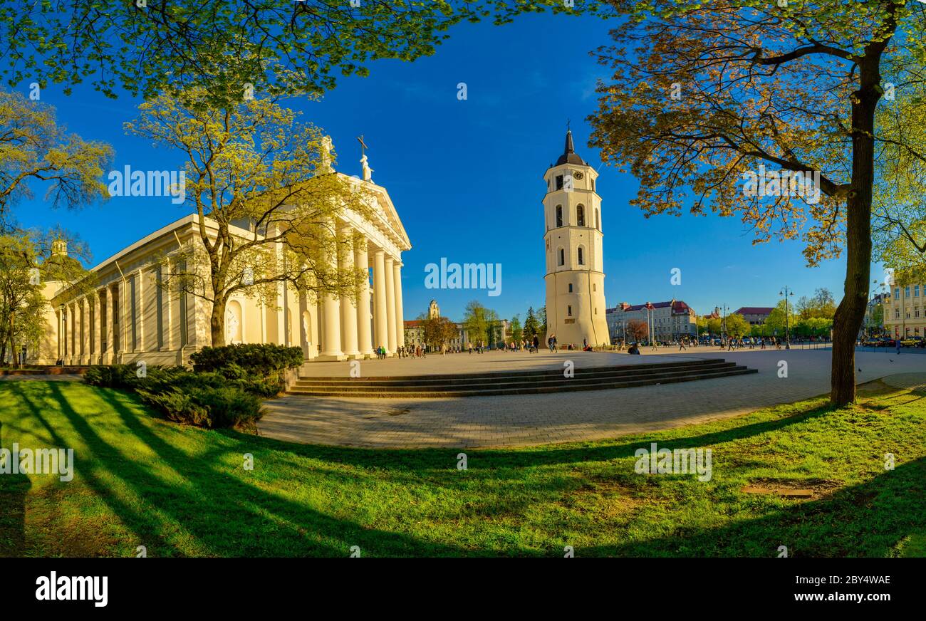 Basilica Cattedrale di San Stanislao e San Ladislao di Vilnius, Lituania Foto Stock