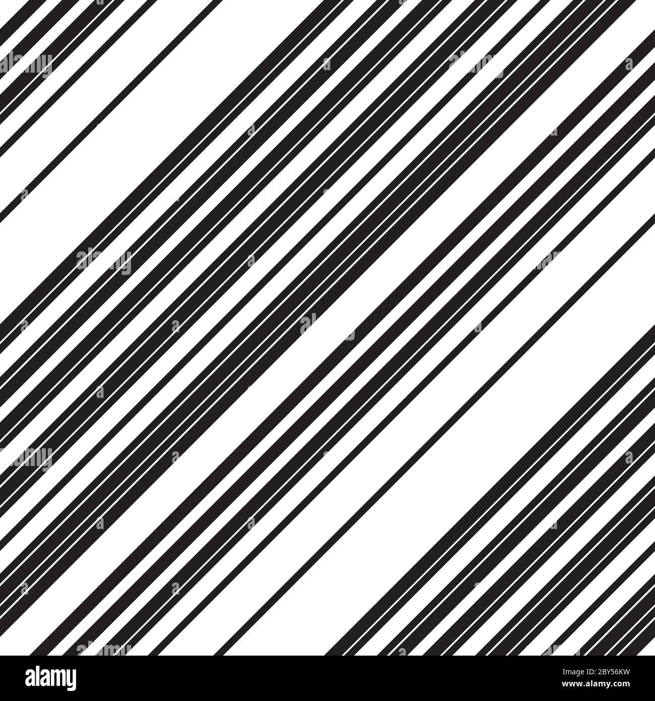 Motivo senza giunture con linee nere oblique Illustrazione Vettoriale
