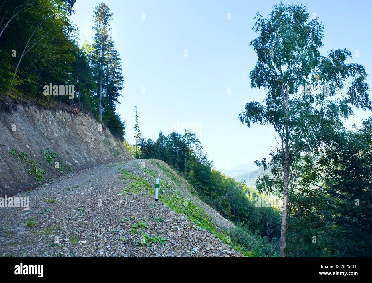 Estate paesaggio di montagna Foto Stock
