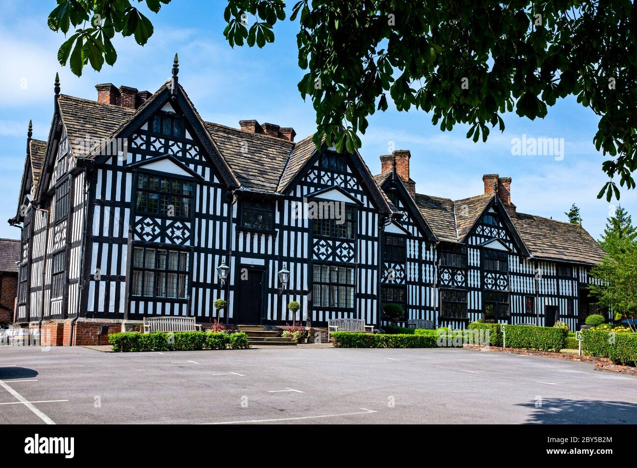 L'hotel Old Hall a Sandbach Cheshire Regno Unito Foto Stock