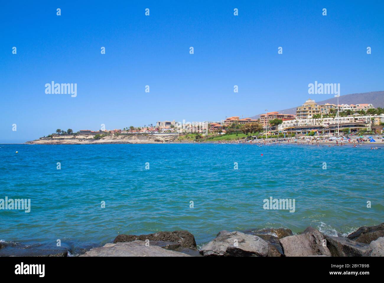 Playa Fanabe, Tenerife, Spagna Foto Stock