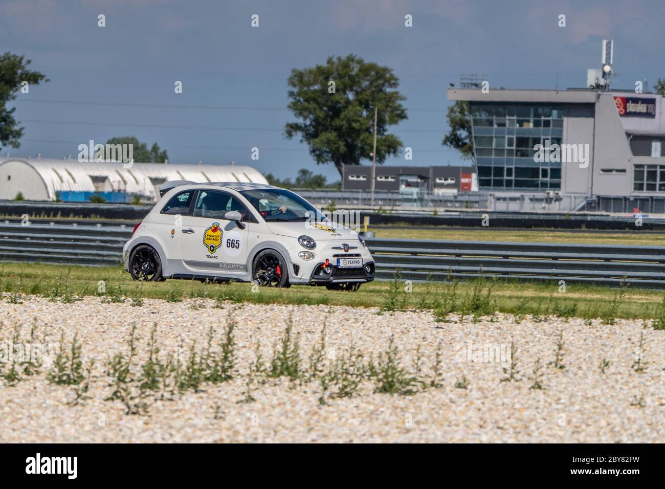 Abarth 500 Cup Slovacchia 2020 maggio Foto Stock